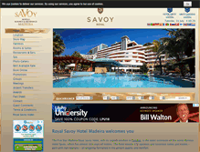 Tablet Screenshot of madeiraroyalsavoy.com